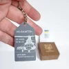 Брелок з обшивки Мі-8АМТШ (прямокутник, без покриття)