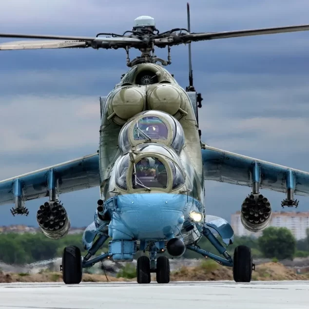 Брелок з обшивки Мі-24